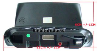  408 7 Touch TFT CAR MP4 MP5 USB Bluetooth+GPS MAP (NO DISC),D6003