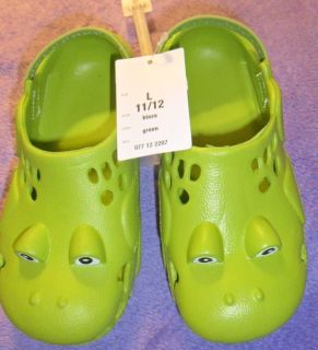 Child Toddler Girls Water Clog Shoes Sz 11 12 Green