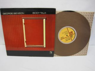 George Benson Body Talk Vinyl Record 33 RPM LP CTI 6033 GATEFOLD