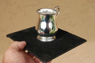  Co Sterling Baby Cup Very Nice Engraved See Photos 141 Grams