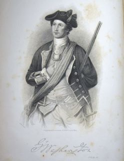 1857 George Washington Revolutionary War US President Biography 5