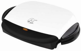 George Foreman GRP4 Next Grilleration 72 Square Inch White Removable