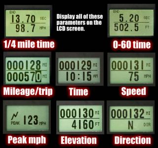Speedhut GPS Speedometer 200MPH Odometer Trip and More