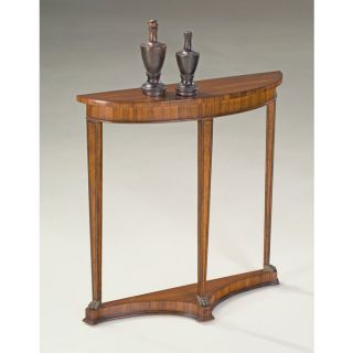 Connoisseurs Collection Slimline Demilune Console Table from