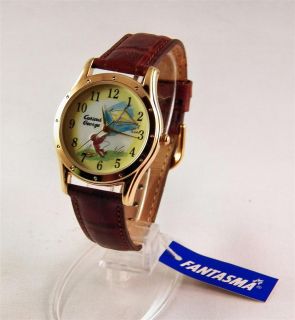 Curious George Watch Numbered Limited Edition in Painted Wood Rocket