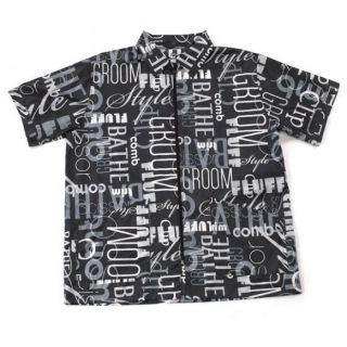 Our Graffiti Print Grooming Jackets are rewriting the book on grooming