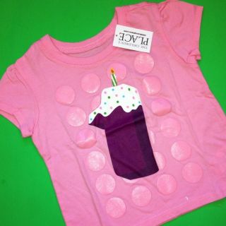 NEW* 1st Birthday 1 Year Baby Girls Graphic Shirt 9 12 Months Gift
