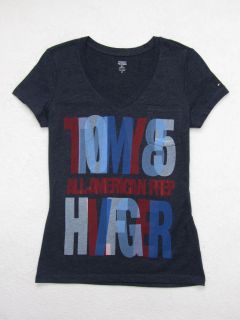 Tommy Hilfiger Womens Short Sleeve Graphic Tee