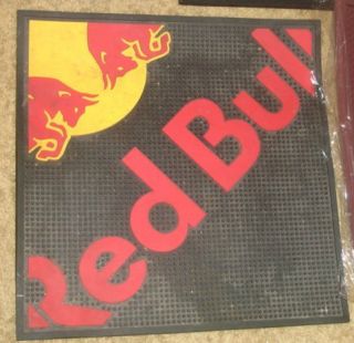 Red Bull Energy Drink Large Square Bar Mat