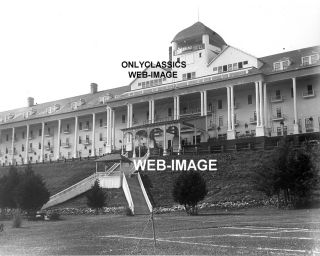 1890 Victorian Grand Hotel Mackinac Island Tennis Photo