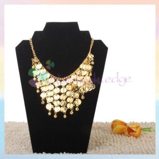 5pcs Gold Coin Necklace/ Brace​lets/ Earrings Belly Dance Costume
