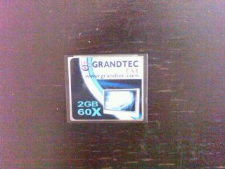 2GB Compact Flash 60x Grandtec USA Card