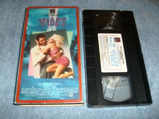 Vibes VHS 1988 Jeff Goldblum Cyndi Lauper