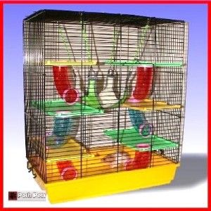 Hamster Cage Cages Large Bonzai Palace Mouse Gerbil WOW