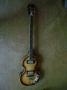Greco Violin Bass Guitar Japan Beatle Vintage