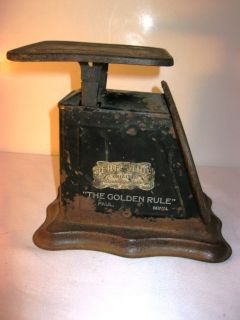 Vintage Perfection Original Slanting Dial Scale The Golden Rule St