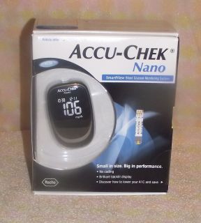  Accu Chek Nano Smartview Blood Glucose Meter Monitoring System