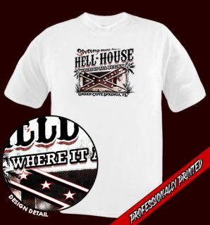 Hell House Tribute Skynyrd Swamp Music Fan Tee s 6XL