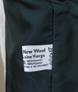 Brian Tucker Irish Tweed Blazer Green Wool 8 Made in Ireland Perfect