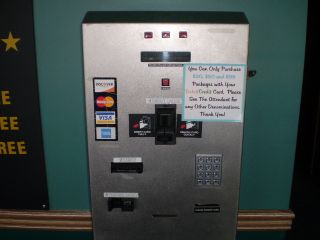Greenwald CTS Add Value Station w/ Card dispenser and Credit Card