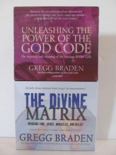  Unleashing Power of The God Code Gregg Braden Audio CD Set K4