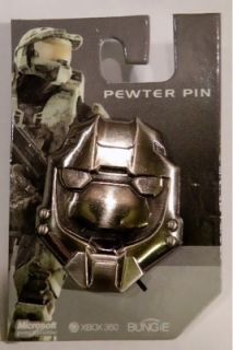 HALO 3   pin   MASTER CHIEF   pewter   NEW