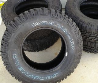 Goodyear Wrangler MT R LT255 70R16 Five Tire Lot One New Off Road