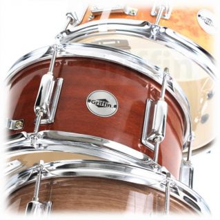 Griffin Firecracker Snare Drum 10x6 Wood Shell Popcorn Soprano Sapelli