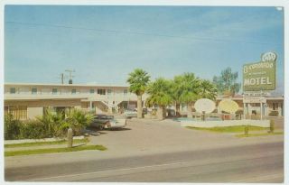 071307 El Coronado Motel Gila Bend AZ Roadside Postcard C 1960