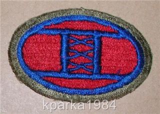 Greenback OD Border WW2 Era Thirtieth 30th Division Insignia