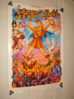 1997 Walt Disney Hercules Original DS Movie 27x40 Poster