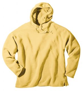 Authentic Pigment Pigment Dyed Ringspun Cotton Boxy Hooded Sweatshirt
