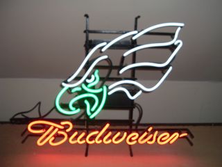 Philadelphia Eagles Budweiser Neon Sign