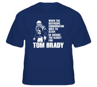 Tom Brady New England Football QB T Shirt