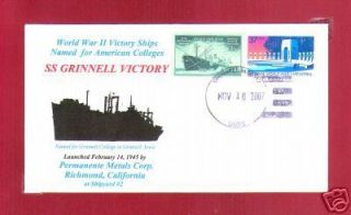 Grinnell Victory SHIP Named Grinnell College Iowa