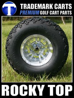 10x7 Vampire Golf Cart Wheels and All Terrain Tires