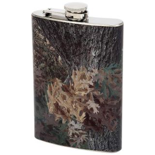  of 6 Stainless Steel Flasks 8 oz with Camo Wrap Groomsmen Gift