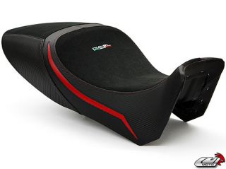 Ducati Diavel Suede and Carbon Fiber Look Motorcycle Seat Cover
