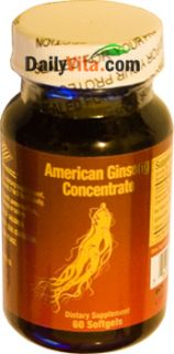 American Ginseng Concentrate Red Wine Extract 60 SG