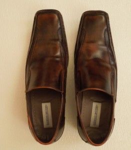 Giorgio Brutini Handsome Brown Square Toe Shoes Size 12 M