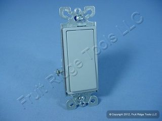 Eagle Electric Gray Decorator Rocker Wall Light Switch 15A 6501GY