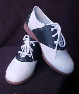 Smart Fit Youth Girls Saddle Shoes Size 4