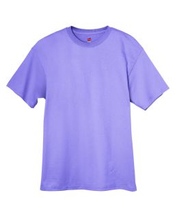Hanes T Shirt Tee Mens Short Sleeve 6 oz Tagless Basic 5250T Size