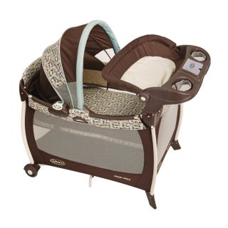 Graco Silhouette Pack N Play Playard with Bassinet and Changer