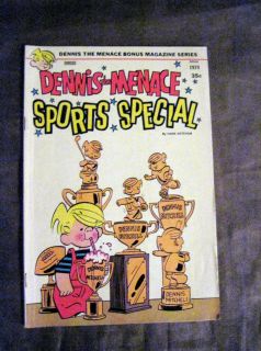 DENNIS THE MENACE GIANT 52 1968 SPORTS SPECIAL FAWCETT VF NM