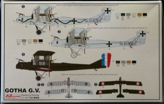 48 AZ Models Gotha G V German WWI Bomber