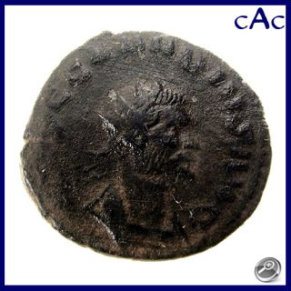CAC Claudius II Gothicus AE Antoninianus PM TRP II COS PP Rome 269 Ad