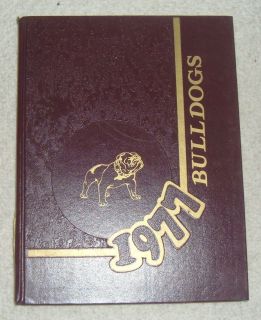 1977 Glassboro NJ High Yearbook Maroon and Gold