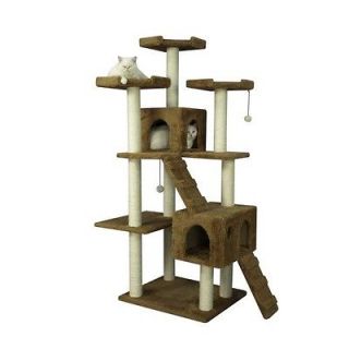 armarkat 74 cat tree in brown a7407 