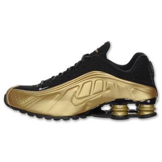 Nike Shox R4 Mtllc Gold Mtllc GLD Black Wht Select Size